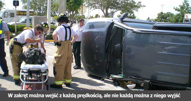 Jak prawidłowo pokonać zakręt? – Technika kierowania pojazdem.