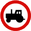 zakaz wjazdu ciągników rolniczych