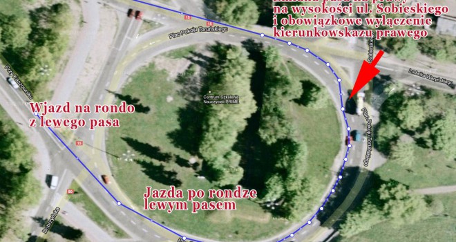 Rondo Pokoju Toruńskiego w Toruniu