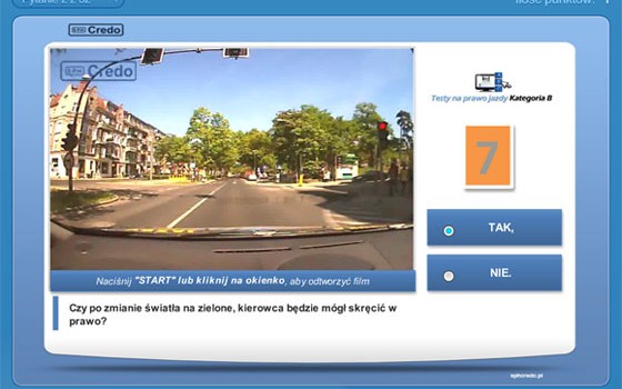 Nowe testy online 2013