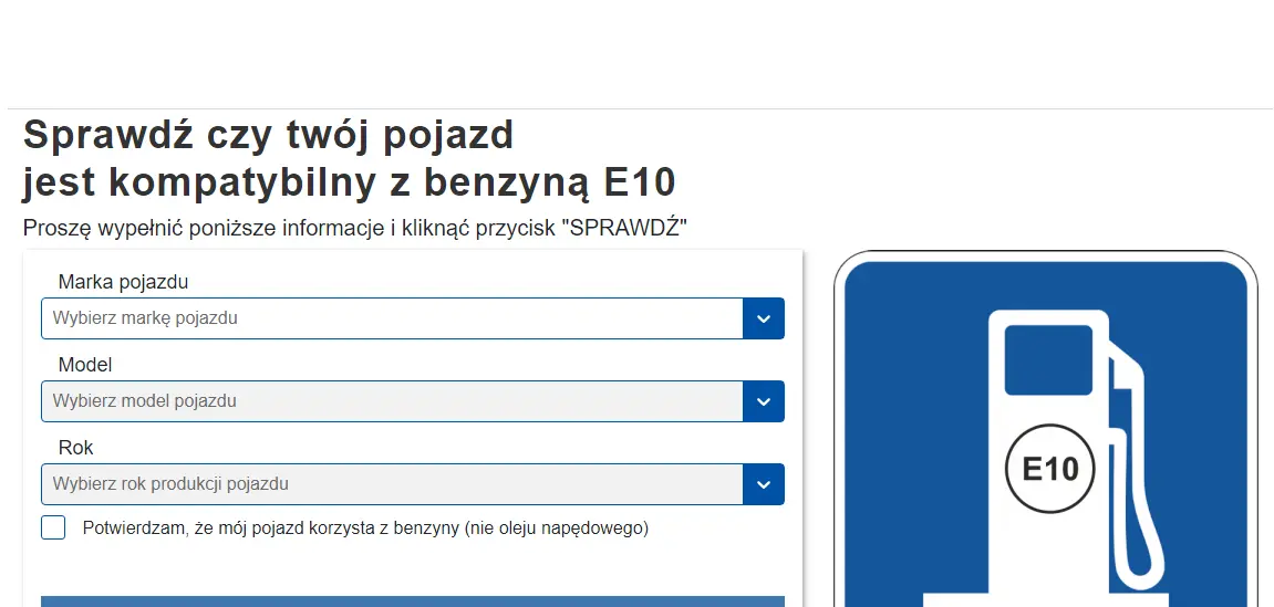 Nowa Benzyna E10. Nowa Era na Polskich Stacjach od 2024 roku