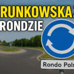 Kierunkowskaz na rondzie