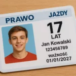 prawo jazdy dla 17-latków