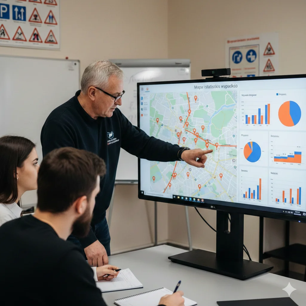 Analiza wypadków drogowych